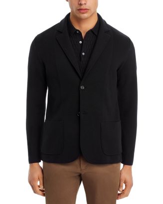 baldassari beige jersey soft coat
