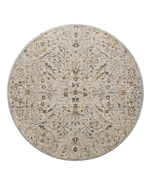 Surya Reina Ren-2300 Round Area Rug, 6'7 X 6'7 In Silver