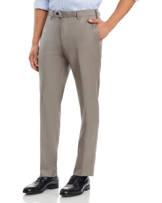 PT Torino - Slim Fit Flat Front Wool Trousers