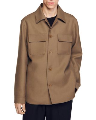 Sandro - Button Up Overshirt