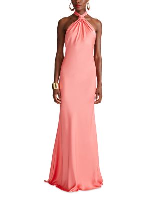 HALSTON - Emie Satin Gown