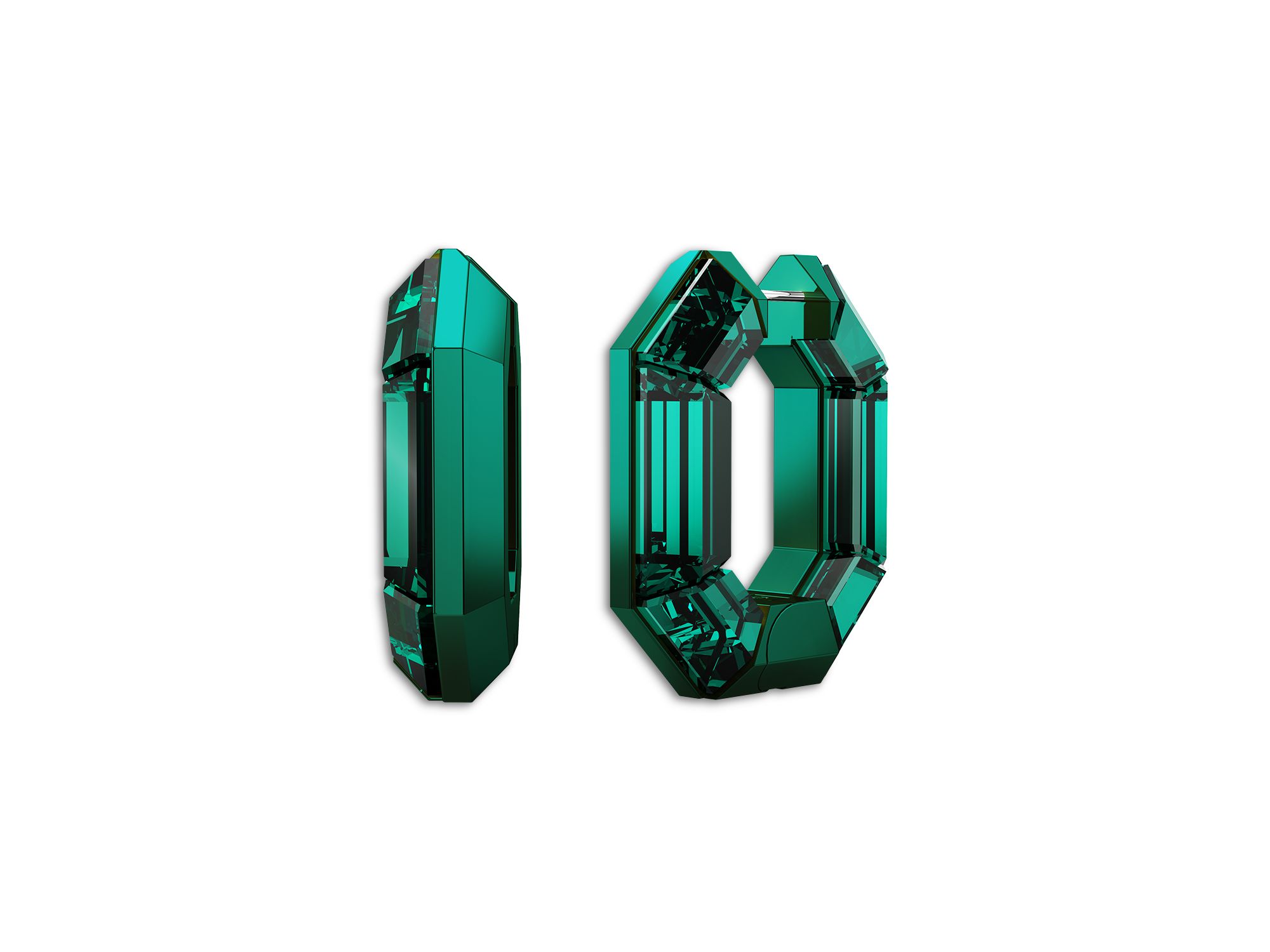 Lucent Crystal Statement Earrings — Image 3