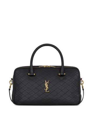 SAINT LAURENT - Lyia Duffle In Quilted Lambskin