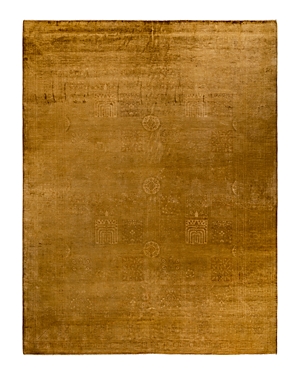 Bloomingdale's Fine Vibrance M1350 Area Rug, 8'1 X 10'6 In Gold