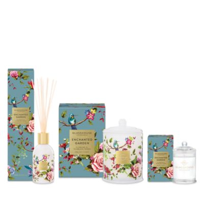 Glasshouse Fragrances - Enchanted Garden Candle and Diffuser Collection