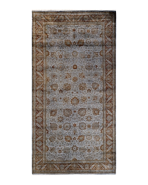 Bloomingdale's Fine Vibrance M1552 Area Rug, 6'2 X 12' In Gray