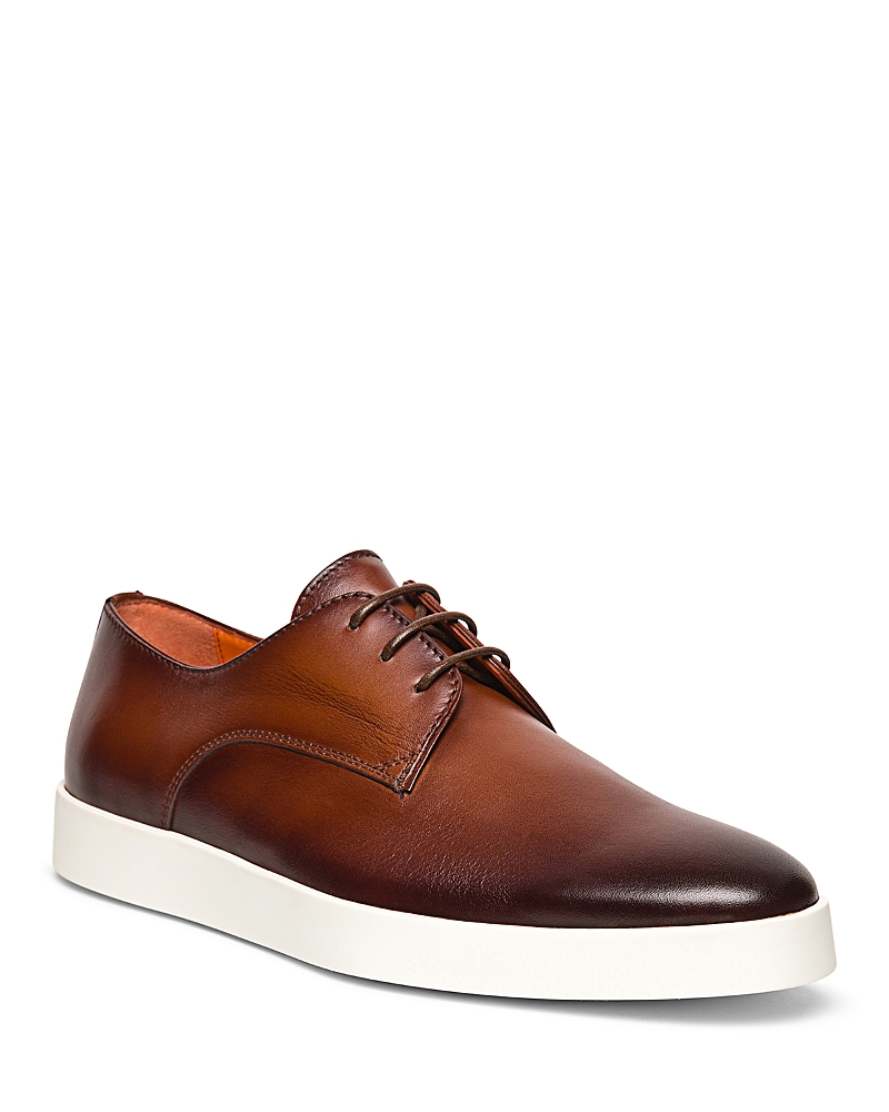 Santoni Men's Atlantis Lace Up Plain Toe Dress Shoes