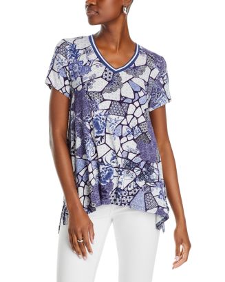 Johnny Was The Janie Favorite Printed Tee | Bloomingdale's