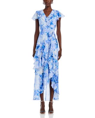 Asymmetric Ruffled Dress