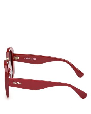 Bridge Gradient Round Sunglasses, 55mm