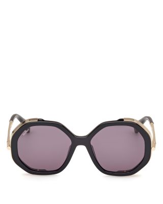 Liz Geometric Sunglasses, 55mm