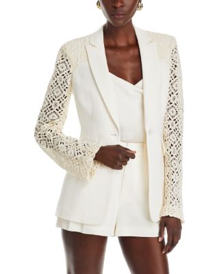 Cinq à Sept Cheyenne Crochet Lace Blazer | Bloomingdale's