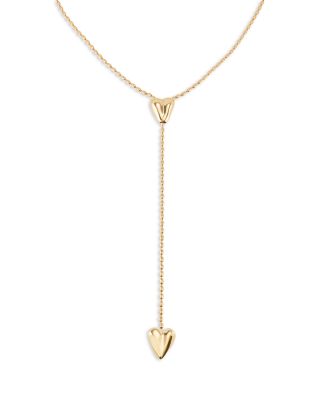  Double Heart Y Necklace