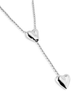  Double Heart Y Necklace