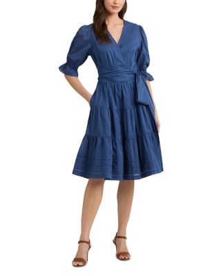 Ralph Lauren - Cotton Tie Front Dress