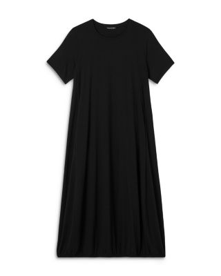 eileen fisher fine jersey tiered dress Fine Jersey Tiered Dress