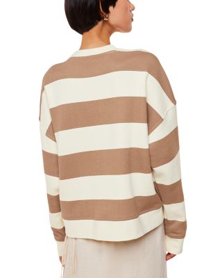 Cotton Wide Stripe Sweater