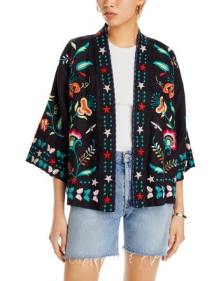 Johnny Was - Averi Cropped Linen Kimono