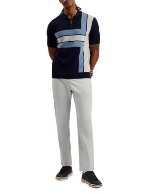 Regular Fit Textured Chinos
