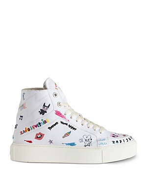 Women's La Flash Lace Up High Top Sneakers