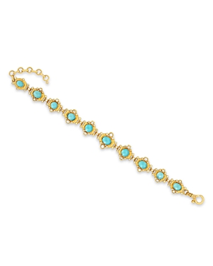 Gurhan 24K/22K Gold Apatite and Diamond Bracelet