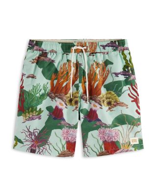 Scotch & Soda Mid Length Swim Shorts