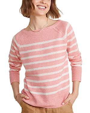 Cashmere & Linen Boat Neck Sweater