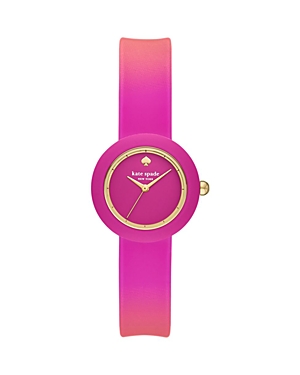 Shop Kate Spade New York Mini Park Row Watch, 28mm In Pink