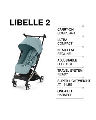 Libelle 2 Ultra Compact Lightweight Travel Stroller