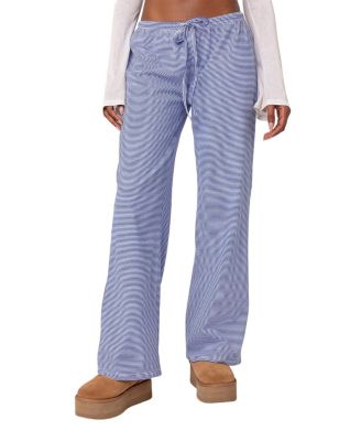 Olivia Striped Loose Fit Pants