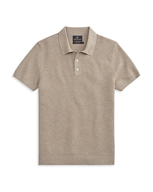 Tech Linen Sweater Knit Regular Fit Polo Shirt