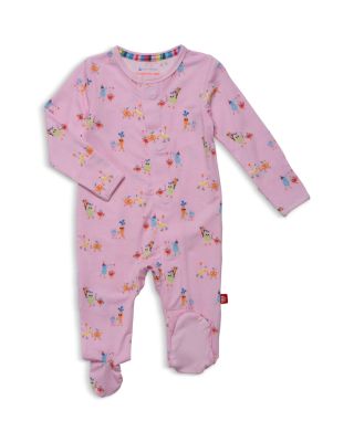 MAGNETIC ME - Girls' Turnip Printed Footie - Baby