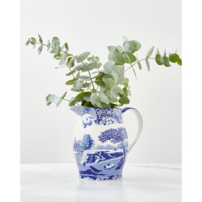 Blue Italian Liverpool Jug