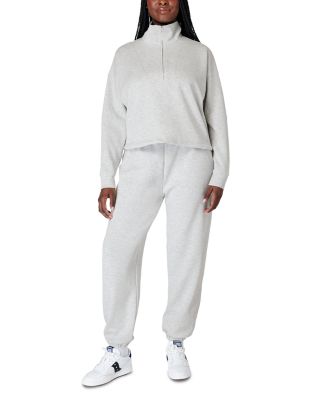 Sweaty Betty - Sand Wash Funnel Neck Half Zip Top & Cuffed Pants