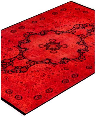 Bloomingdale's Fine Vibrance M1560 Area Rug, 6' x 9'3"