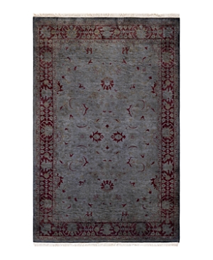 Shop Bloomingdale's Fine Vibrance M1279 Area Rug, 4'1 X 6'3 In Gray