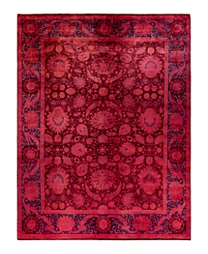 Shop Bloomingdale's Fine Vibrance M1422 Area Rug, 9' X 11'10 In Pink