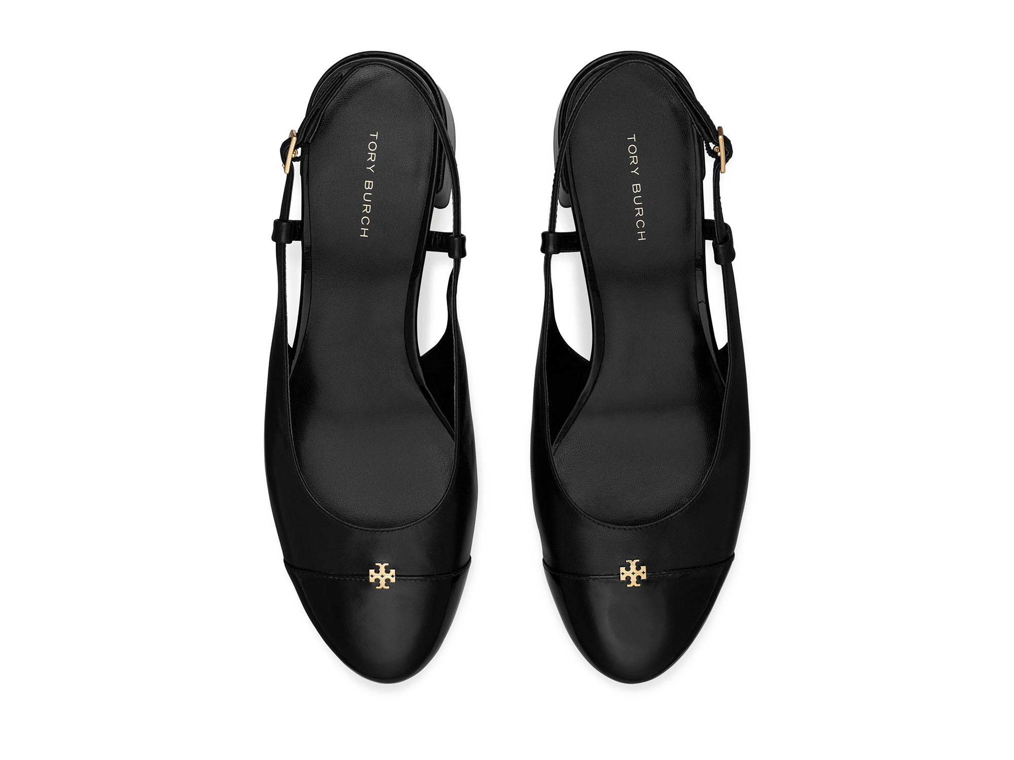 Women’s Cap-Toe Slingback Pumps — Image 4