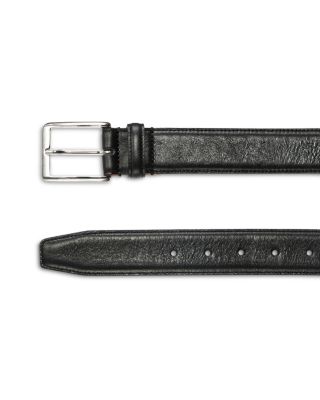 Men's Square Buckle Italian Leather Belt - Exclusive