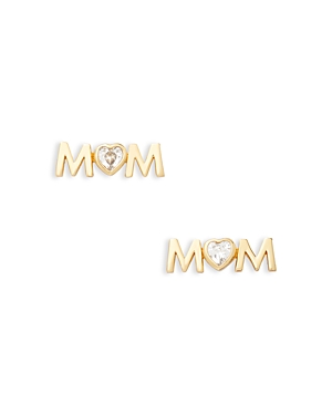 Shop Kate Spade New York Love You, Mom Mom Studs In Gold
