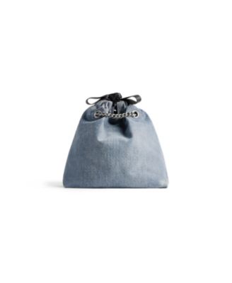 Crush Small Tote Bag Denim