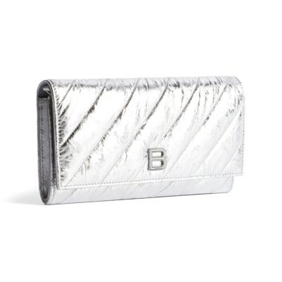 Crush Wallet On Chain Metallized Quilted