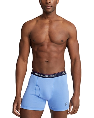 Polo Ralph Lauren Classic Fit Cotton Boxer Briefs - Pack Of 3 In Spring Season