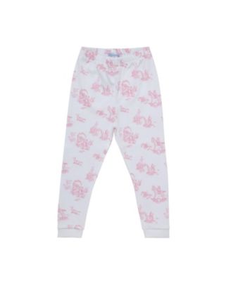 Girls' Pink Toile Print Pajama - Baby