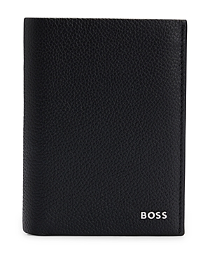 Boss Highway Vertical Trifold Leather Wallet