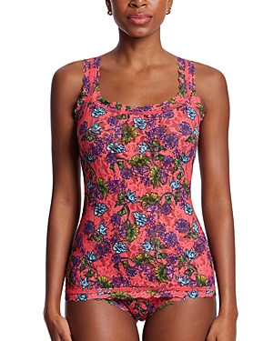 Shop Hanky Panky Printed Signature Lace Classic Cami In Wonderland