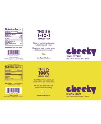 Tom Collins Set - 4oz