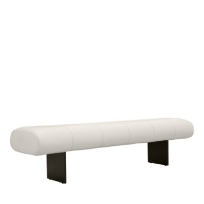 TOV Furniture - Karol Performance Vegan Leather Bench in Cream
