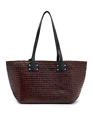 Allsaints Mosley Straw Tote