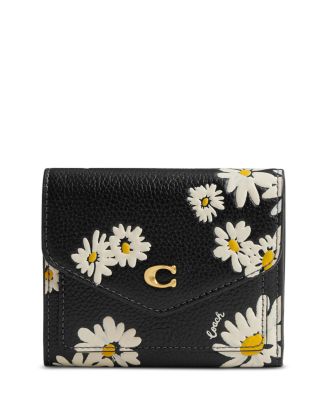 COACH Wyn Floral Print Mini Trifold Wallet | Bloomingdale's Handbags